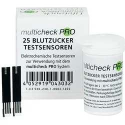 LIFETOUCH MultiCHECK Pro Blutzucker Sensoren 50 Stück