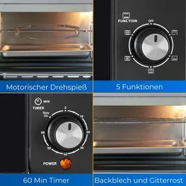 Exquisit MO 3302 schwarz