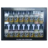 Building | 16 Model Air Vallejo Airbrush-Modellbau-Farben