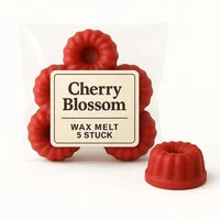 Duftmelt Cherry Blossom - Saftige Kirsche | 5er Set - Duftwachs | Duftkerzen