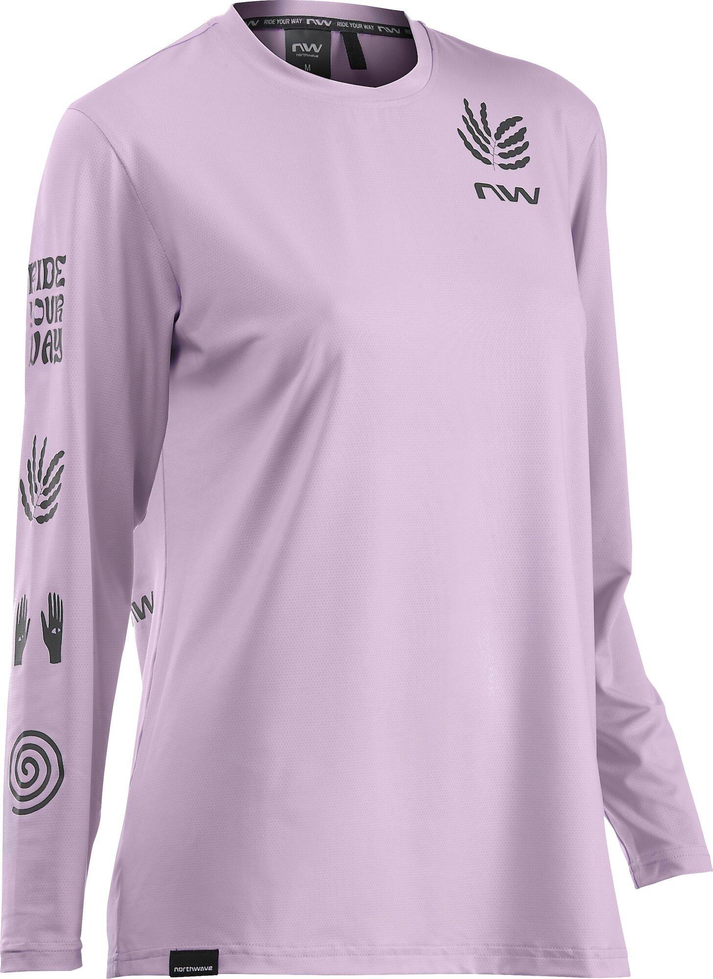 Northwave Xtrail Woman Long Sleeve Jersey lilac (66) L