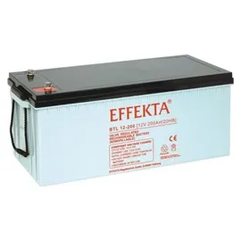 EFFEKTA BTL 12-200 12V 200Ah Blei Akku / Blei-Vlies-Akku, AGM VRLA