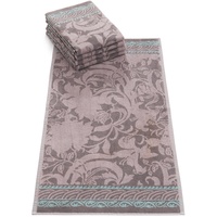 BASSETTI Verona Gäste-Handtuch aus 100% Baumwolle in der Farbe Grau G1, Maße: 40x60 cm