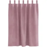 vidaXL Verdunkelungsvorhänge 2 pcs Dunkelrosa 140 x 140 cm