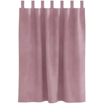 vidaXL Verdunkelungsvorhänge 2 pcs Dunkelrosa 140 x 140 cm
