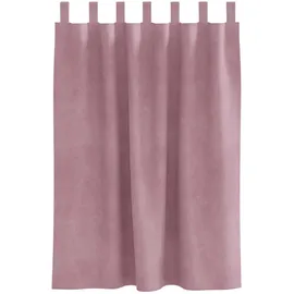 vidaXL Verdunkelungsvorhänge 2 pcs Dunkelrosa 140 x 140 cm