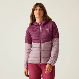 Regatta Hillpack IV Steppjacke für Damen mit Kapuze, Farbe:Dunkelrot, Größe:46 - Dunkelrot - 46