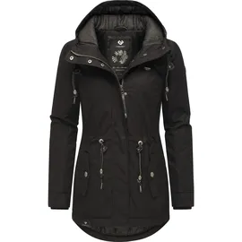 Ragwear Winterjacke "Monadis Black Label", Damen, Gr. M (38), gelb (shadow), Außenmaterial: 65% Polyester, 35% Baumwolle. Innenfutter: 100% Polyester.