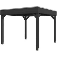 SKANHOLZ Toulouse 3,02 x 3,02 m Anthrazit