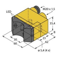 Turck Induktiver Doppelsensor NI4-DSU35TC-2AD4X2