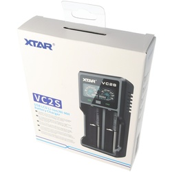 Xtar VC2S - Ladegerät für Li-Ion und NIMH Akku inklusive USB-Kabel