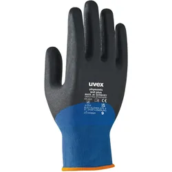 UVEX Arbeitsschutz 6006111, Anthrazit, Blau, Grau, Erwachsener, Erwachsener, Uni