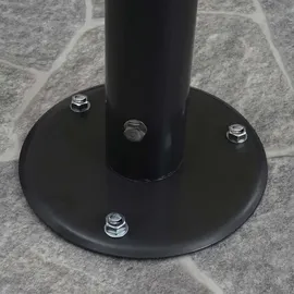 Mendler Pergola-Gestell HWC-A22 3 x 3 m schwarz