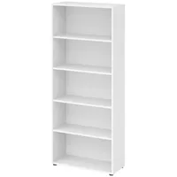bümö basic Aktenregal 80 x 33 x 188 cm weiß