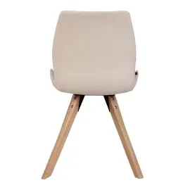 CLP 4er Set Stuhl Luna Kunststoff Stoff Samt I Kunstleder