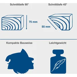 SCHEPPACH Tauchsäge PL75 inkl. Zubehör