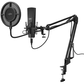 uRage Stream 800 HD Studio Schwarz Mikrofon für Präsentationen
