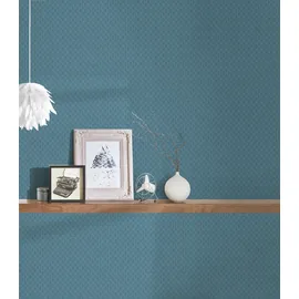Architects Paper Luxury Wallpaper Vliestapete 10 m x 0,53 m 319084 blau/bronze