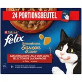 FELIX Sensations Saucen Geschmacksvielfalt vom Land 24 x 85 g