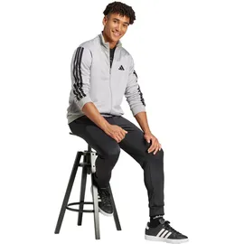 adidas Herren Sportanzug Sportswear Basic MGREYH/MGSOGR L