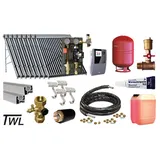 Solaranlage mit 8 x Röhrenkollektoren TWL EtaSunPro®30 VRK30