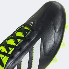 adidas Copa Pure 3 League FG/MG Herren Core Black/Cloud White/Lucid Lemon 41 1/3
