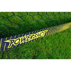 Netsportique Fußballtor aus Stahl - Verschiedene Größe - Schwarz - Bodenverankerung und Transporttasche inkl. - Schwarz