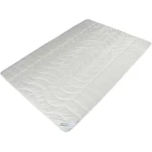 Traumschlaf Leinen Sommerdecke extra leicht, Füllung: 60% Leinen 40% Baumwolle 160x210 cm - weiß