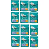 PURINA ONE COAT & HAIRBALL Trockenfutter Huhn und Vollkorn adulte Katzen 12x800g