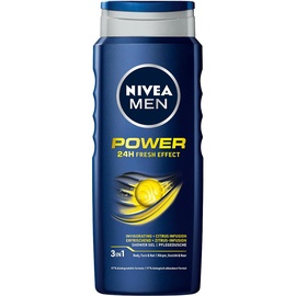 NIVEA MEN Power Fresh Effect 3in1 Anregendes Duschgel Herren 500 ml