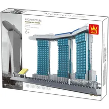 Wange Bricks Bausatz Marina Bay Sands Hotel 881-tlg. 4217