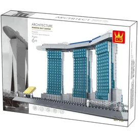 Wange Bricks Bausatz Marina Bay Sands Hotel 881-tlg. 4217
