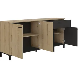Gami Trust 180 x 81 x 40 cm Braun / Schwarz