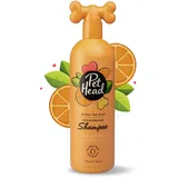 PET HEAD Hundeshampoo 300 ml, Ditch the Dirt, Orangenduft, Reinigt das Fell Ihres Hundes gründlich und macht es weich, Desodoriert und beseitigt Gerüche, pH-neutral, Sanfte Formel für Welpen