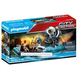 Playmobil City Action Polizei-Jetpack: Festnahme des Kunsträubers 70782