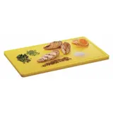 Bartscher Schneidbrett PRO 53x32 GE-R, gelb