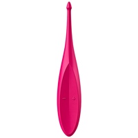 Auflegevibrator, Tip Vibrator, Twirling Fun', 17,5 cm, wasserdicht (IPX7), wiederaufladbar, hautfreundliches Silikon, Farbe:pink