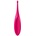 Auflegevibrator, Tip Vibrator, Twirling Fun', 17,5 cm, wasserdicht (IPX7), wiederaufladbar, hautfreundliches Silikon, Farbe:pink
