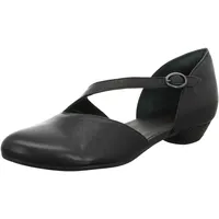 THINK! Damen Grace Nachhaltige Ballerinas, Schwarz 0000, 42 EU