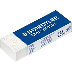 STAEDTLER Mars plastic - Radierer - weiß - Vinyl