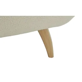 LIV'IN Sofa 3-Sitzer LIVIN PATRAS (BHT 235x80x108 cm) - - Holzfüße - mit Kissen