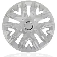 NRM Radkappe Radzierblende NRM PERFECTO 16 Zoll Silber lackiert, 16 in Zoll, (4-St) silberfarben