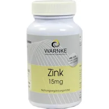 Warnke Vitalstoffe Zink 15 mg Tabletten 250 St.
