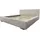 aea Modernes Design Bett xxl Betten Luxus Stil Doppel Hotel Textil 140 160 180x200cm - Grau