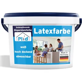 Plid Latexfarbe Weiß seidenglänzend 10 l