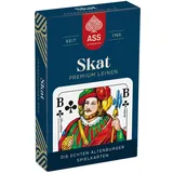 ASS Altenburger 10050463-000 - Skat Leinen, französisches Bild in Faltschachtel