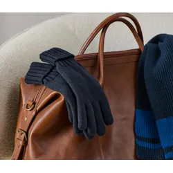 Tchibo - Strickhandschuhe - Herren - Gr. 8,5 - dunkelblau
