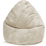 Sitting Point Sitzsack Beanbag Shara XXL Cord Beige