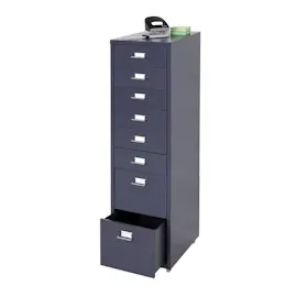 Mendler Boston Rollcontainer 110x28x41 dunkelgrau