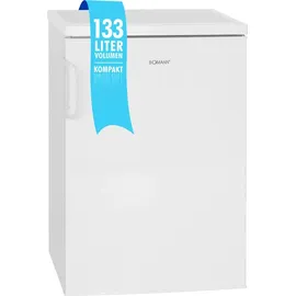 Bomann VS 2195 Kühlschrank (133 l, 845 mm hoch, Weiß)